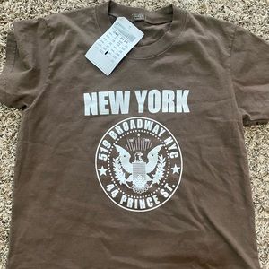 brandy new brandy melville baby tee